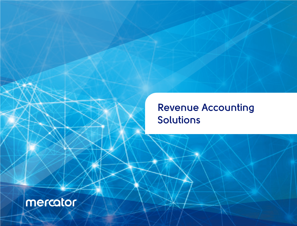 Revenue Accounting Solutions