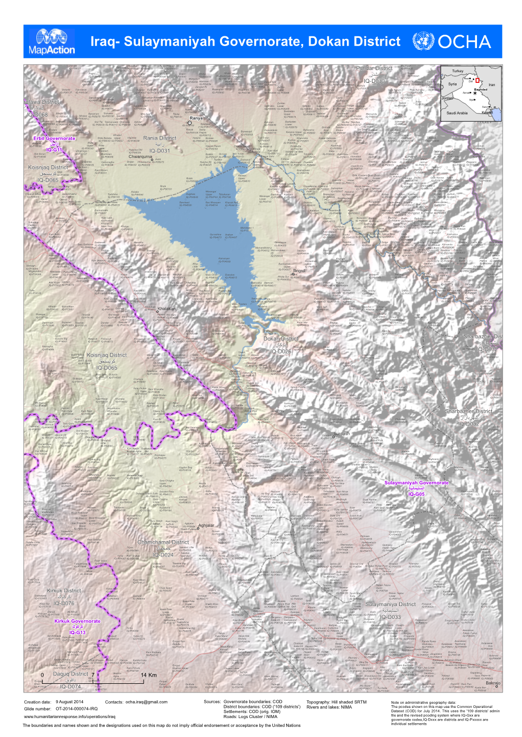 Iraq- Sulaymaniyah Governorate, Dokan District