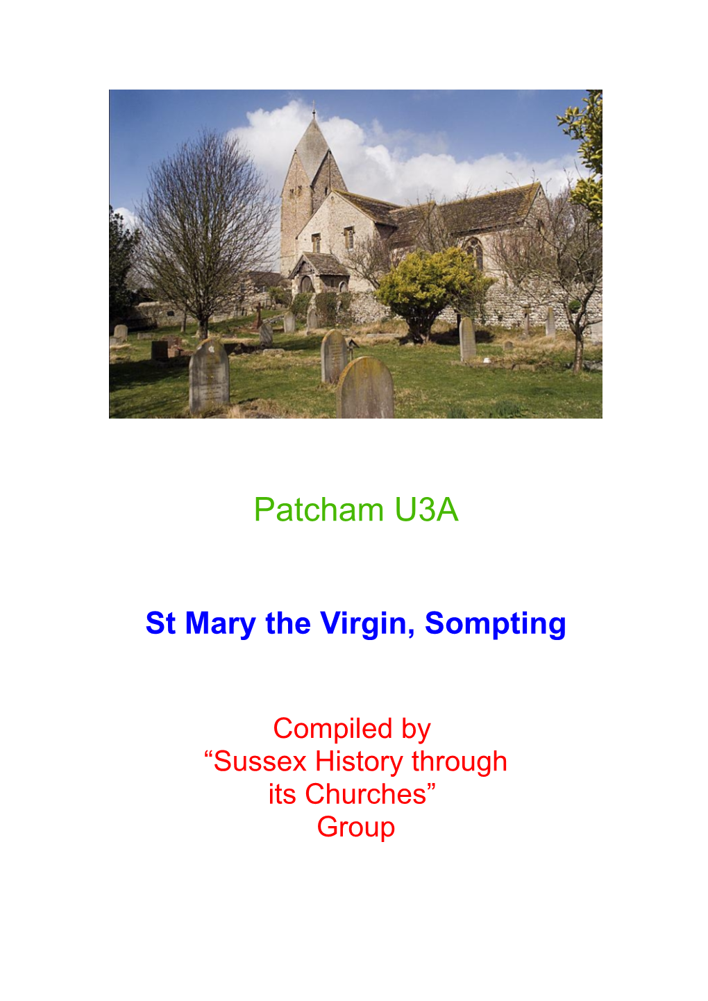 St Mary's Sompting