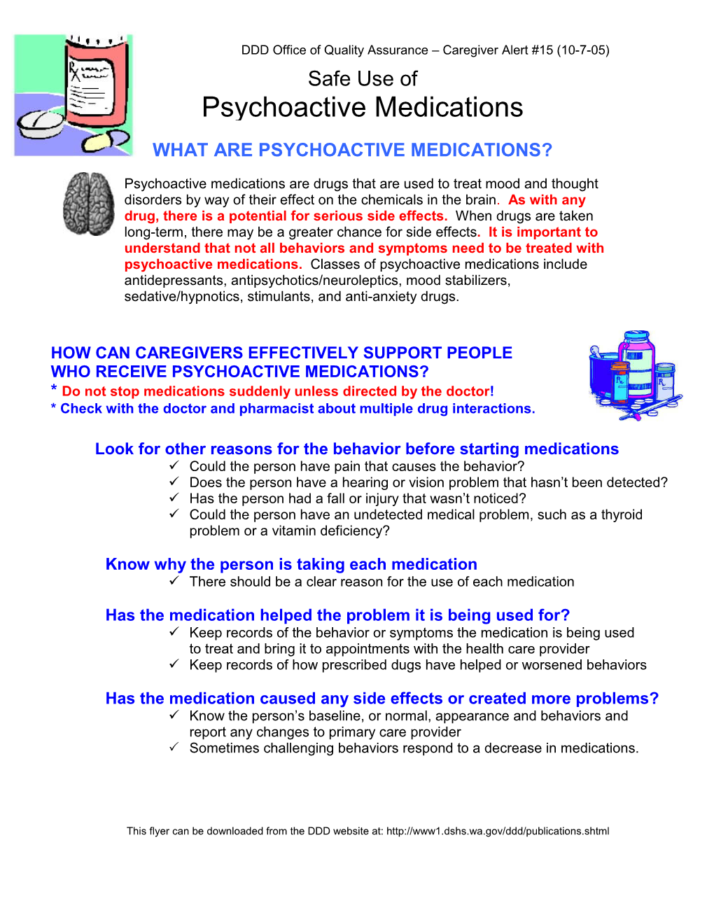 Psychoactive Medications