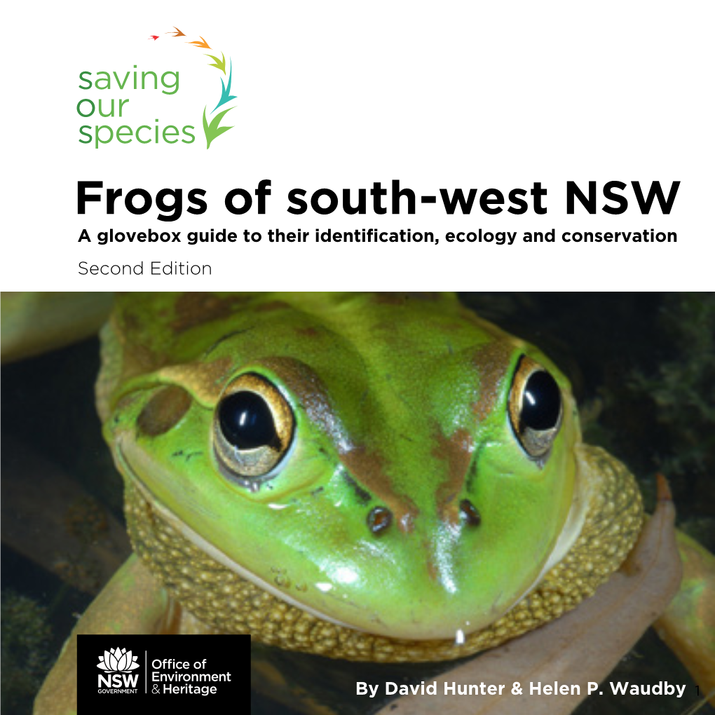 Frogs of South-West Nswdownload