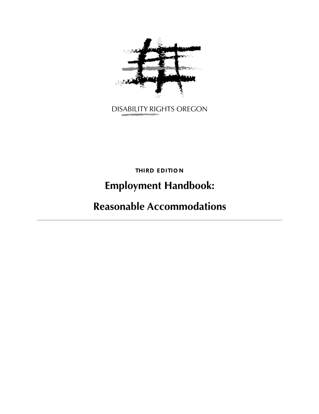 Employment Handbook: Reasonable Accommodations