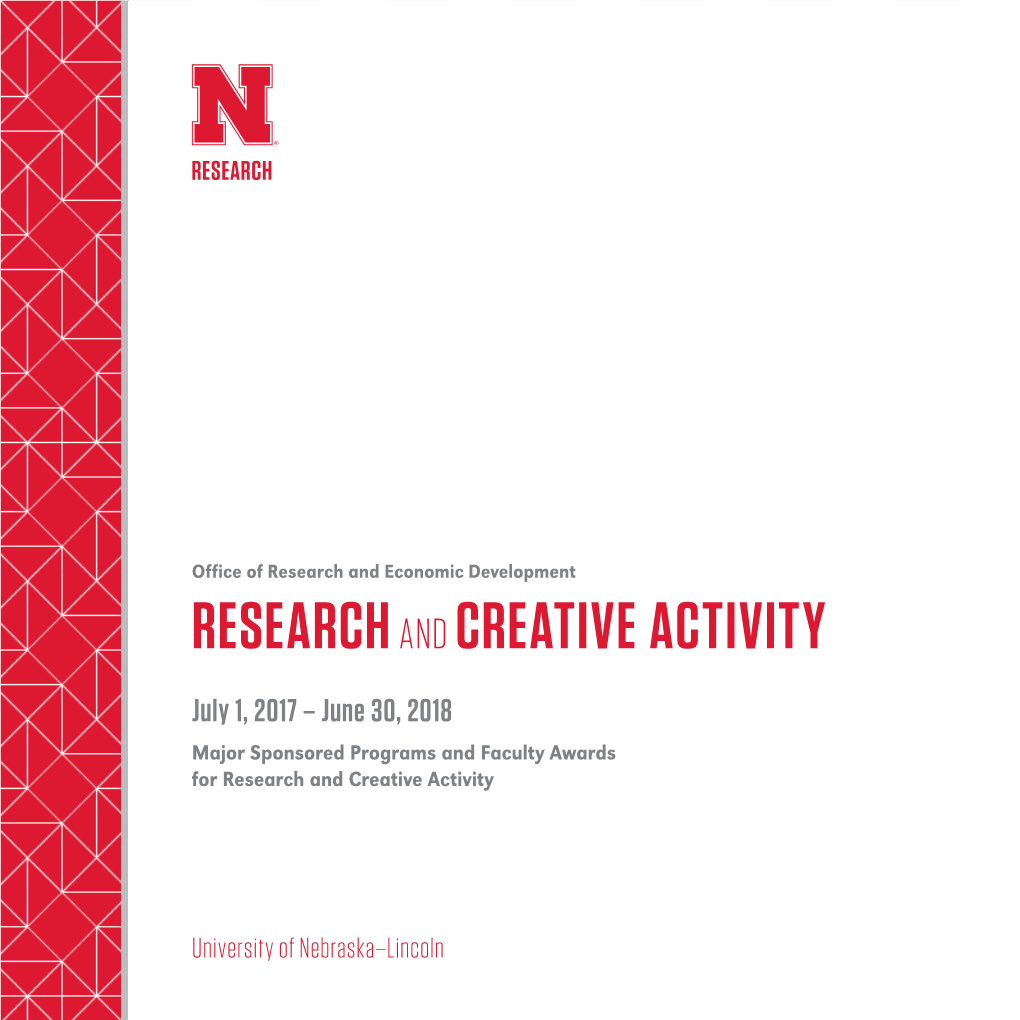 Researchand Creative Activity