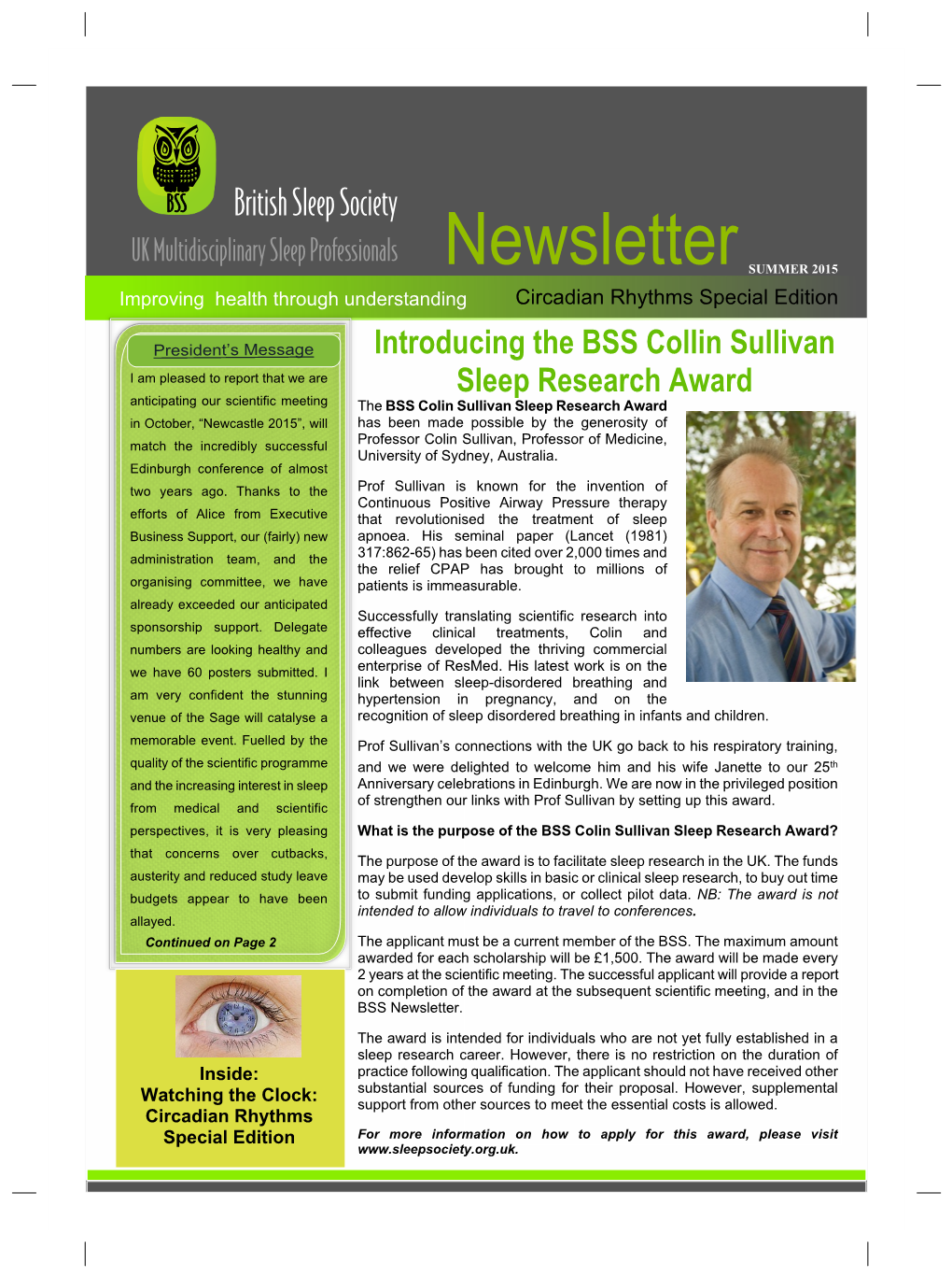 BSS Mazagine August 2015