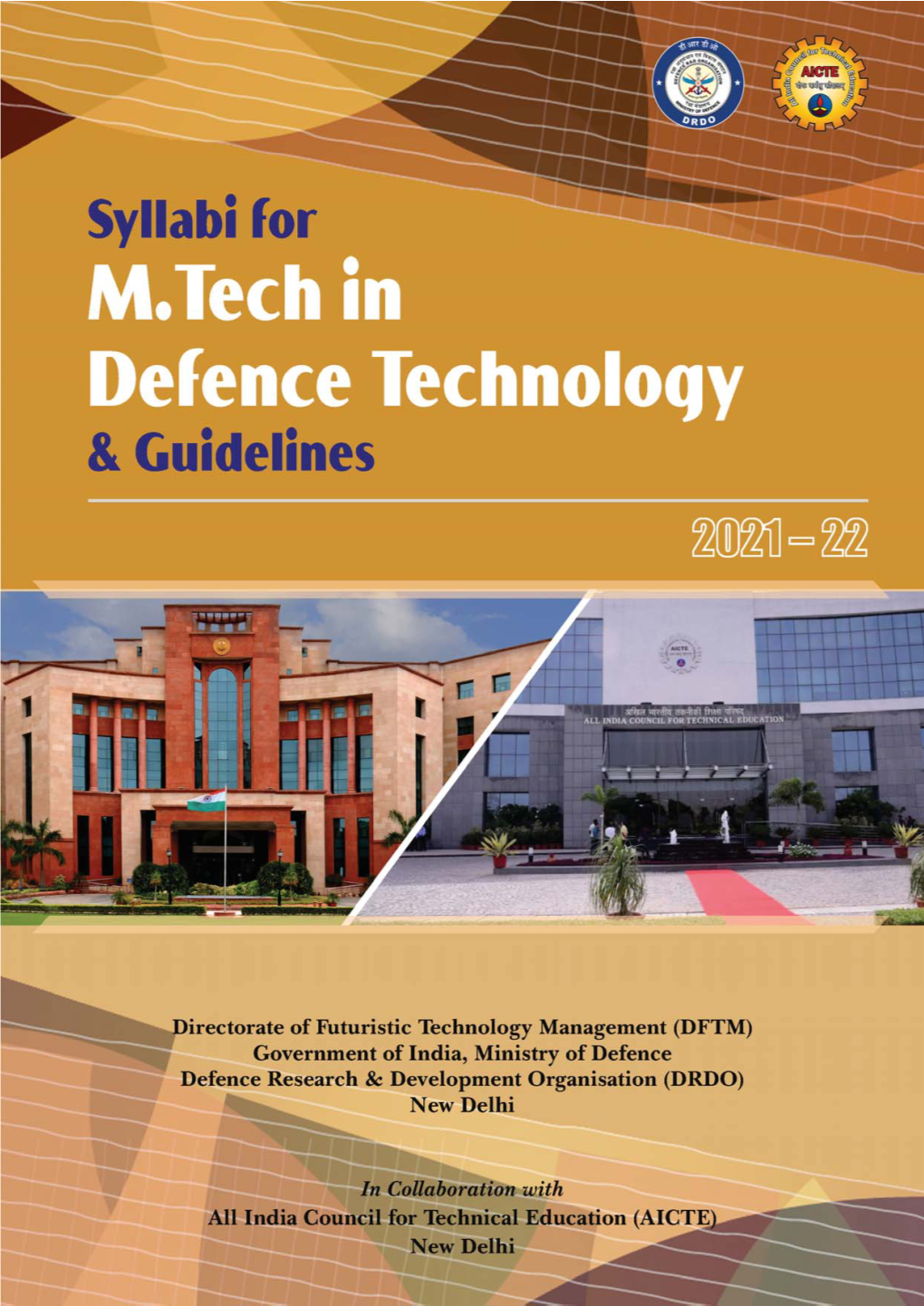 Syllabi for M.Tech in Defence Technology & Guidelines