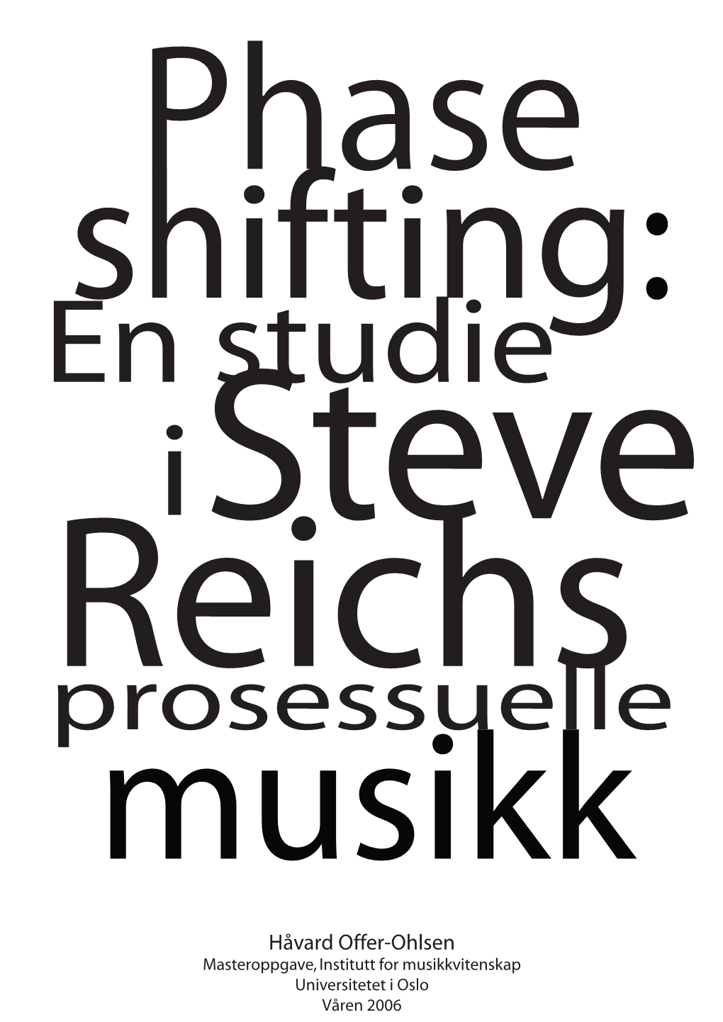 Steve Reichs Musikk Ennå