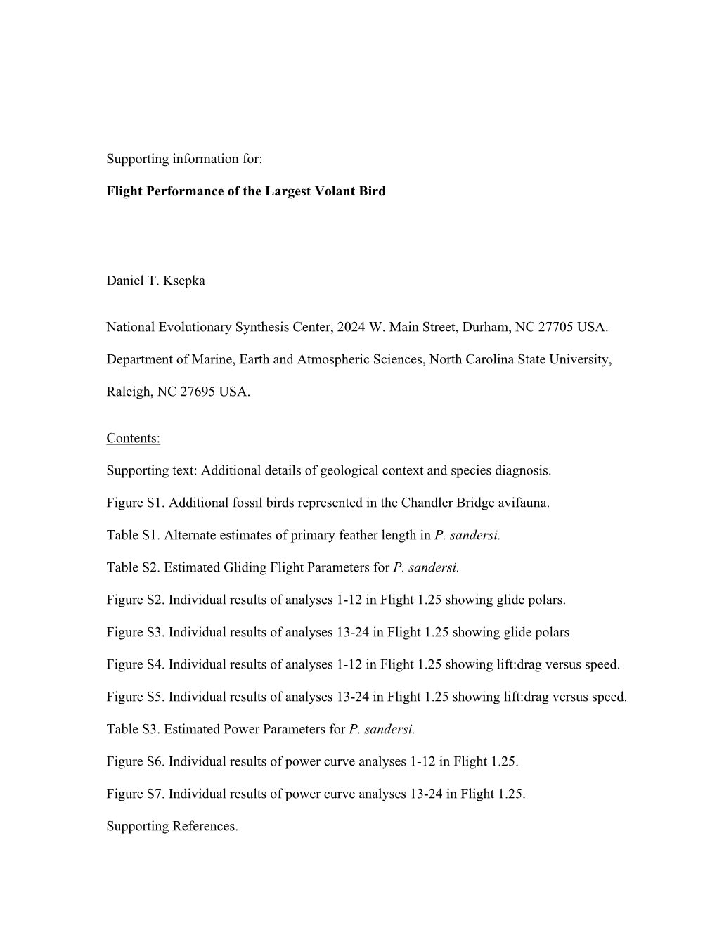 PNAS Supplement Revision