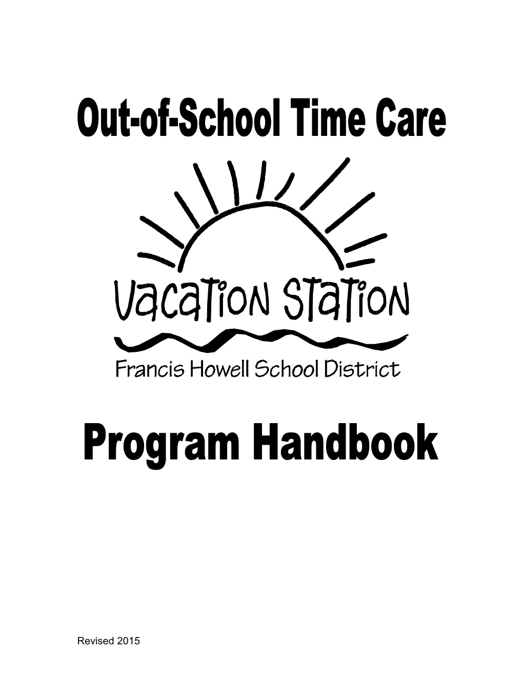 Vacation Station Handbook 2002
