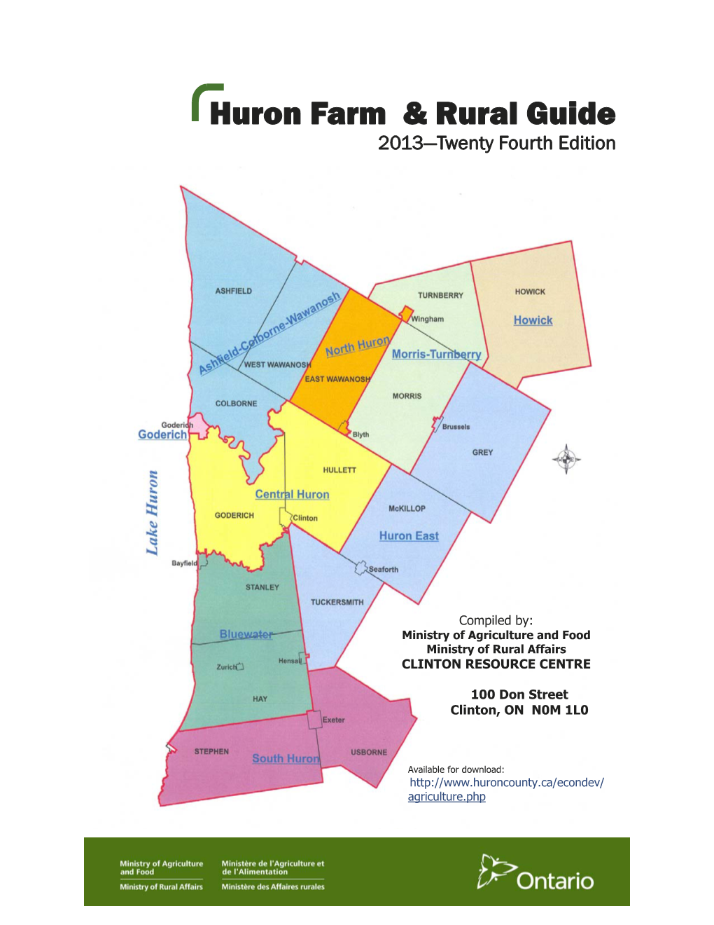 Huron Farm & Rural Guide 2013