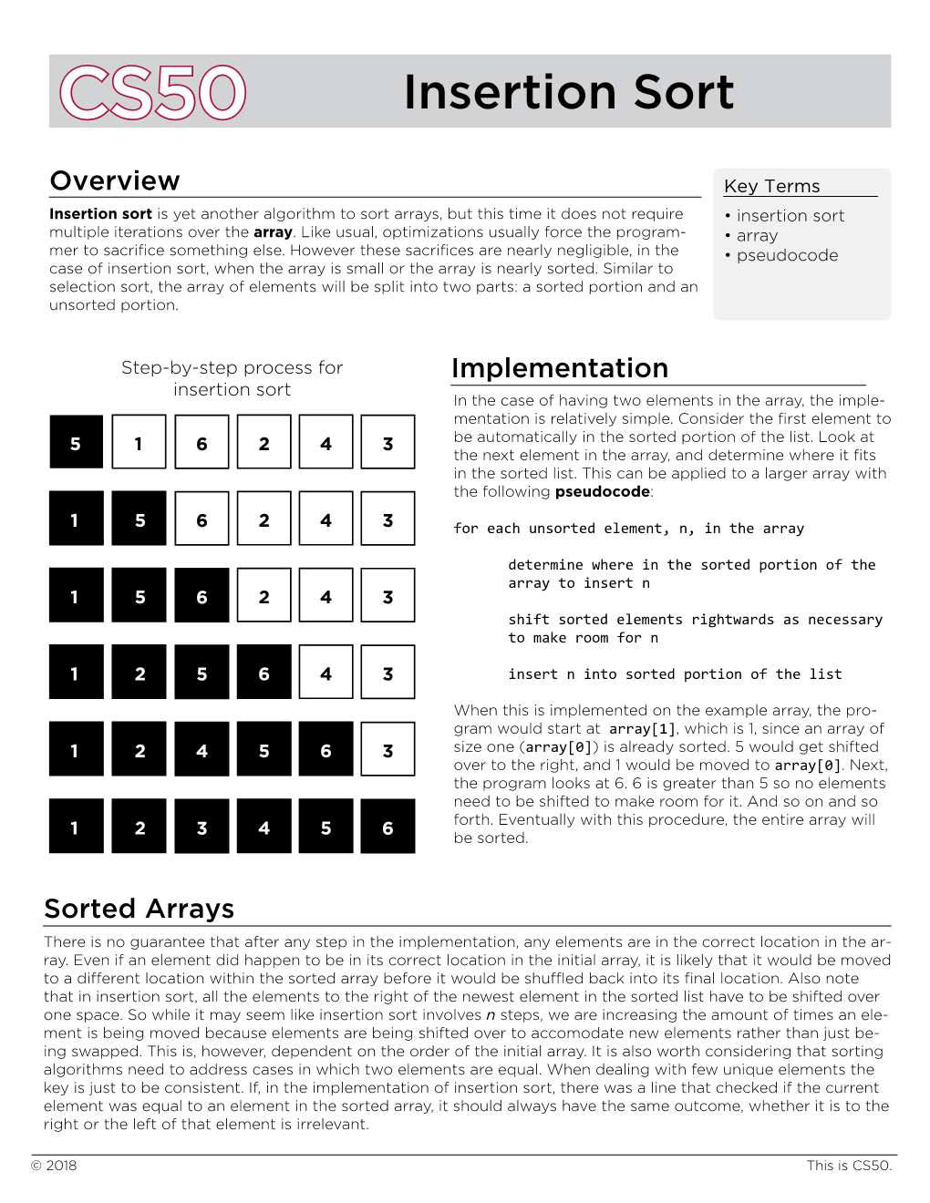 Insertion Sort