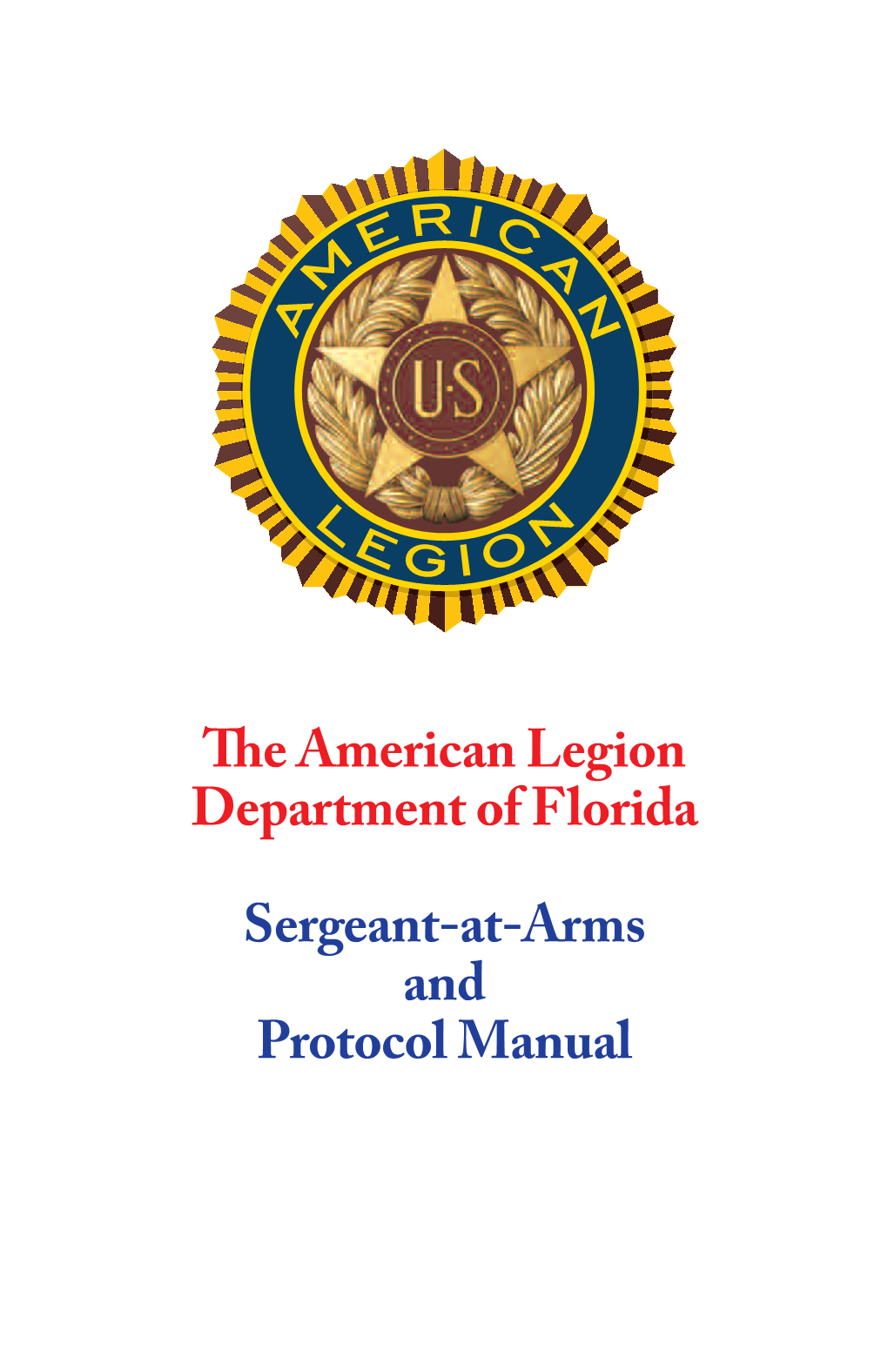 Sergeant at Arms Manual