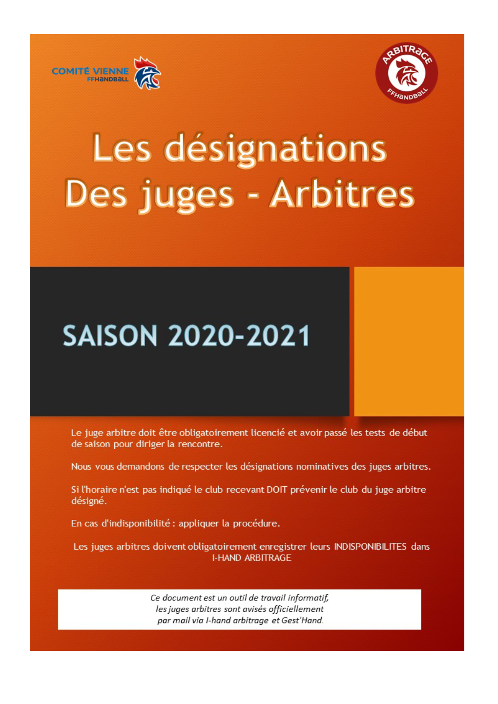 Designations Week-End Du 25 Septembre 2019