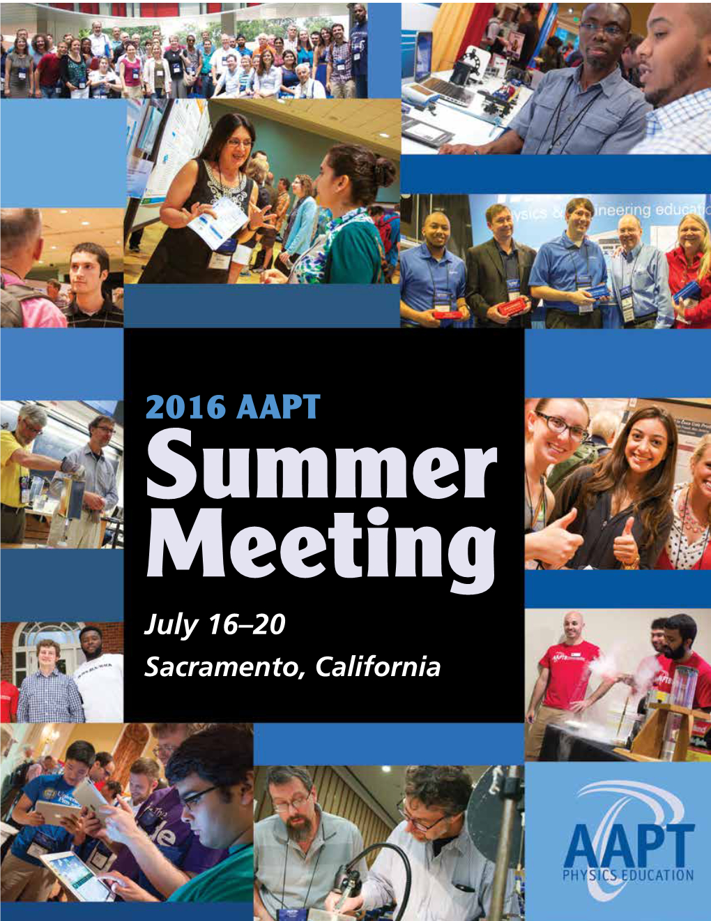 2016 AAPT Summer Meeting July 16–20 Sacramento, California CHHEANG KHIM Class of 2018