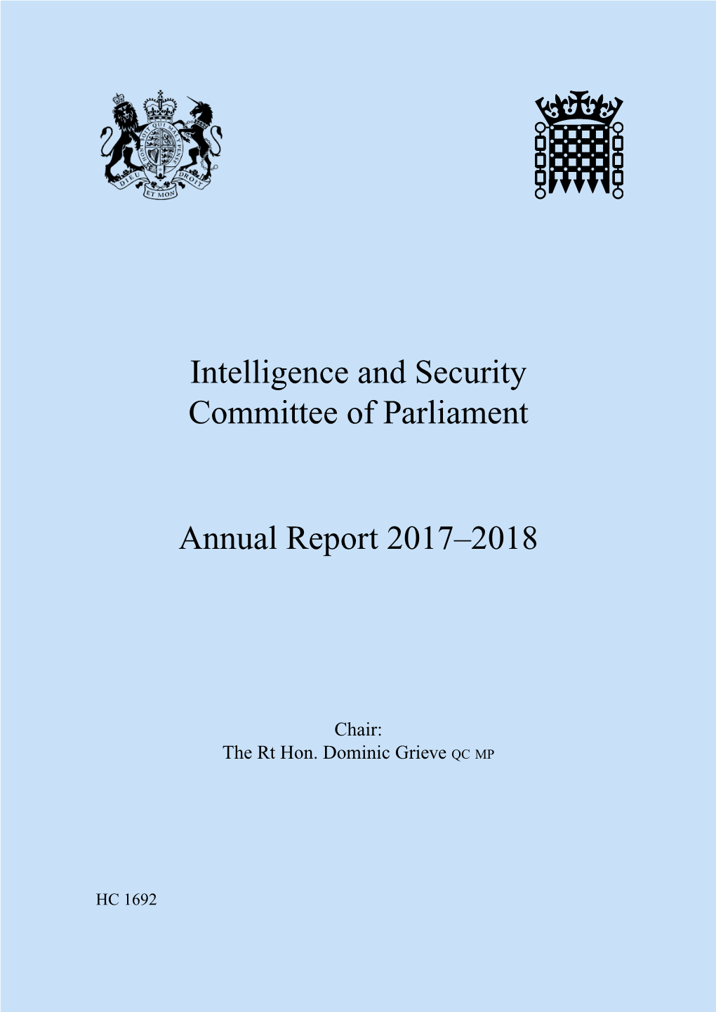 ISC Annual Report 2017-2018