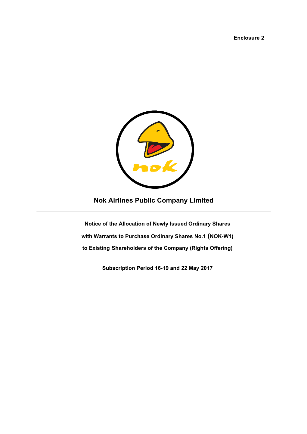 Nok Airlines Public Company Limited