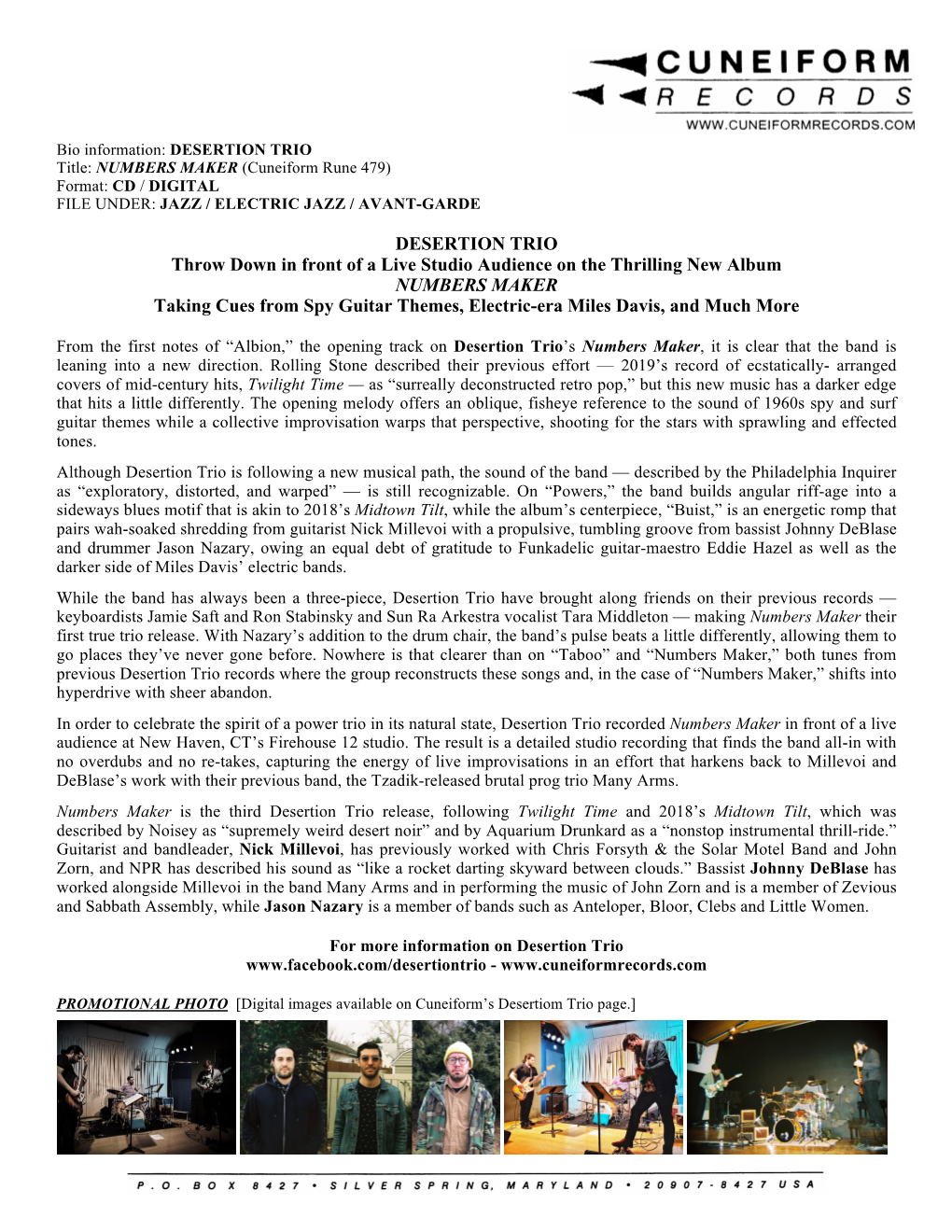 Numbers Maker Press Release