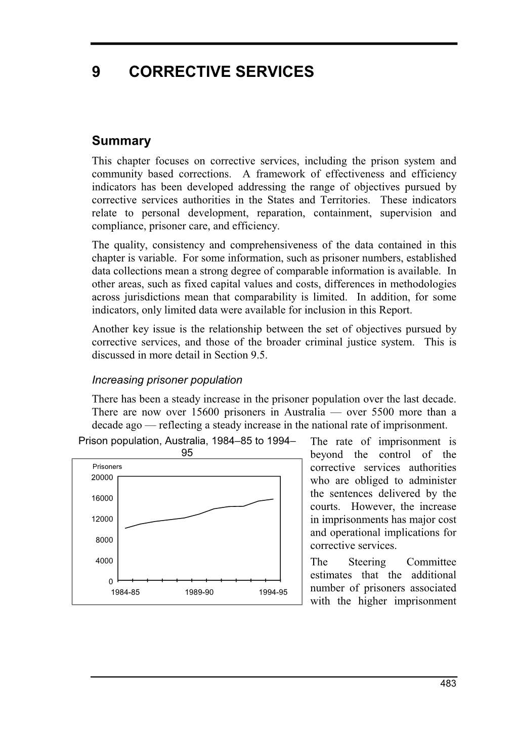 Chapter 9: Corrective Services