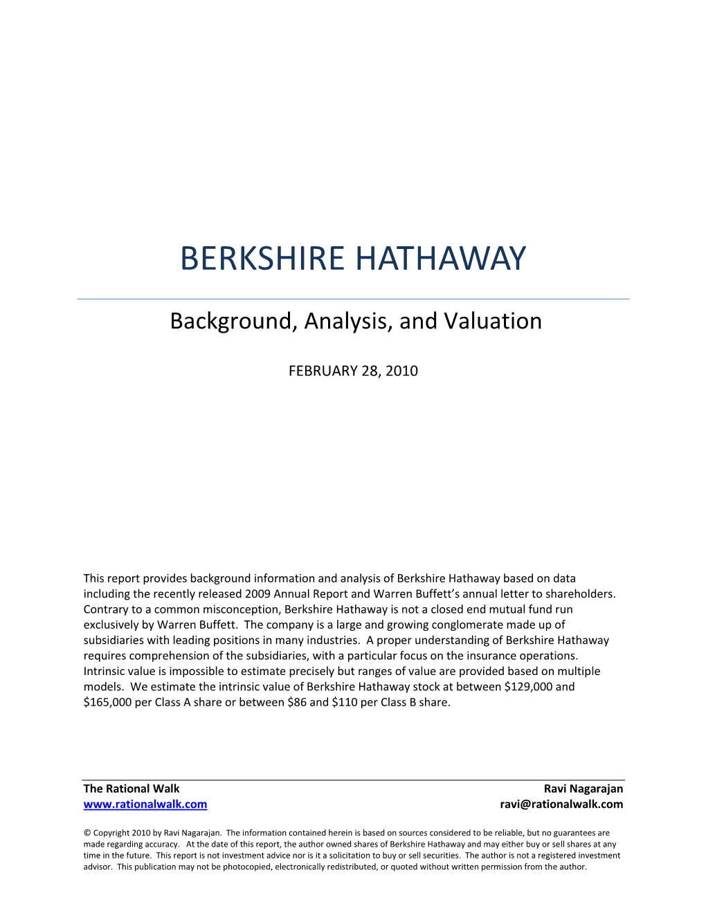 Berkshire Hathaway