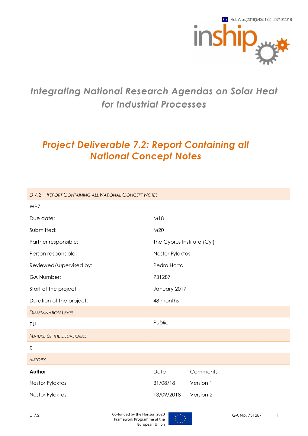 Report Containing All National Concept Notes