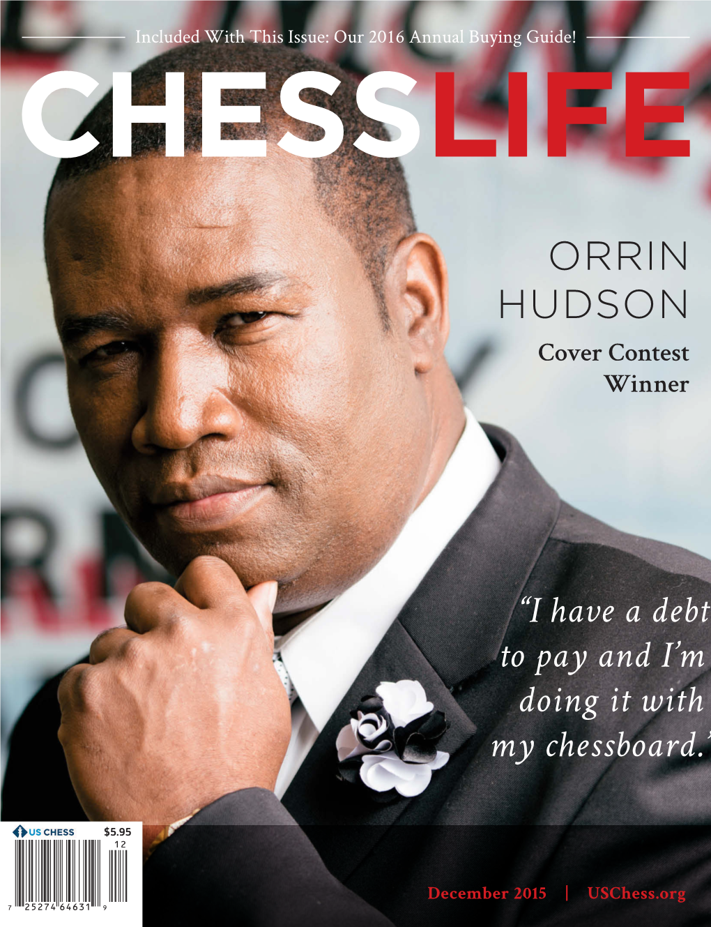 ORRIN HUDSON Cover Contest Winner