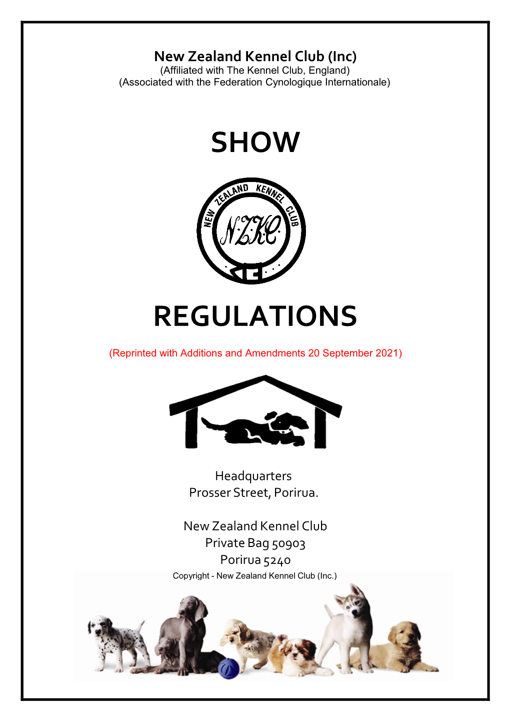 Show Regulations Or Otherwise As May Be Sanctioned