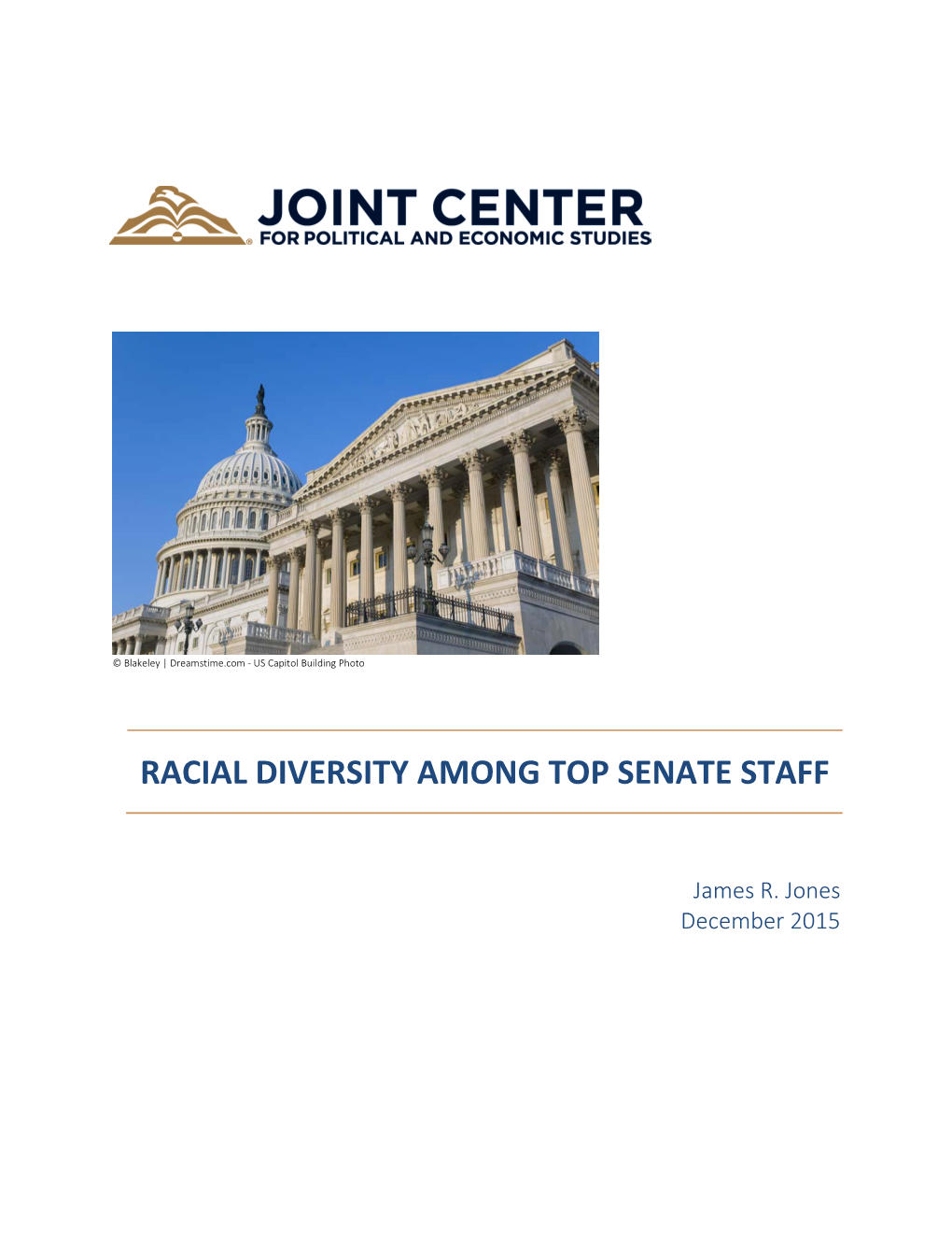 Racial Diversity Among Top Senate Staff