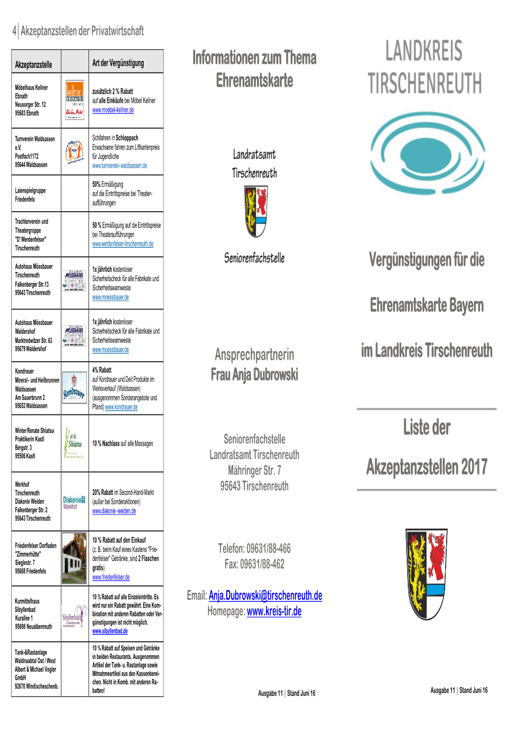 Flyer Akzeptanzstellen Januar 2017