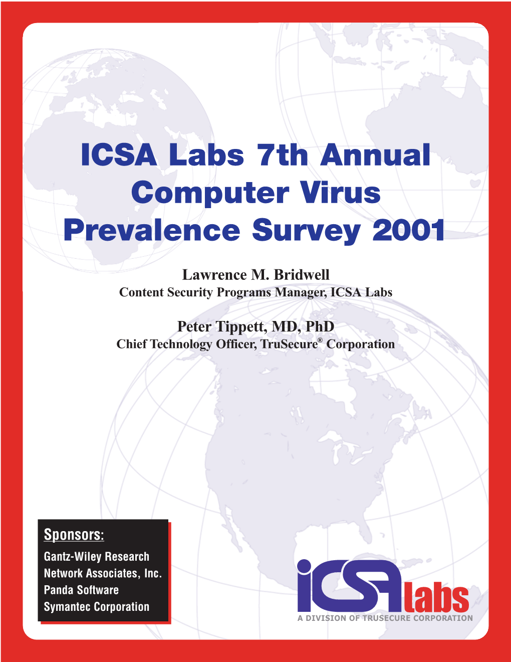 ICSA Labs 7Th Annual Computer Virus Prevalence Survey 2001