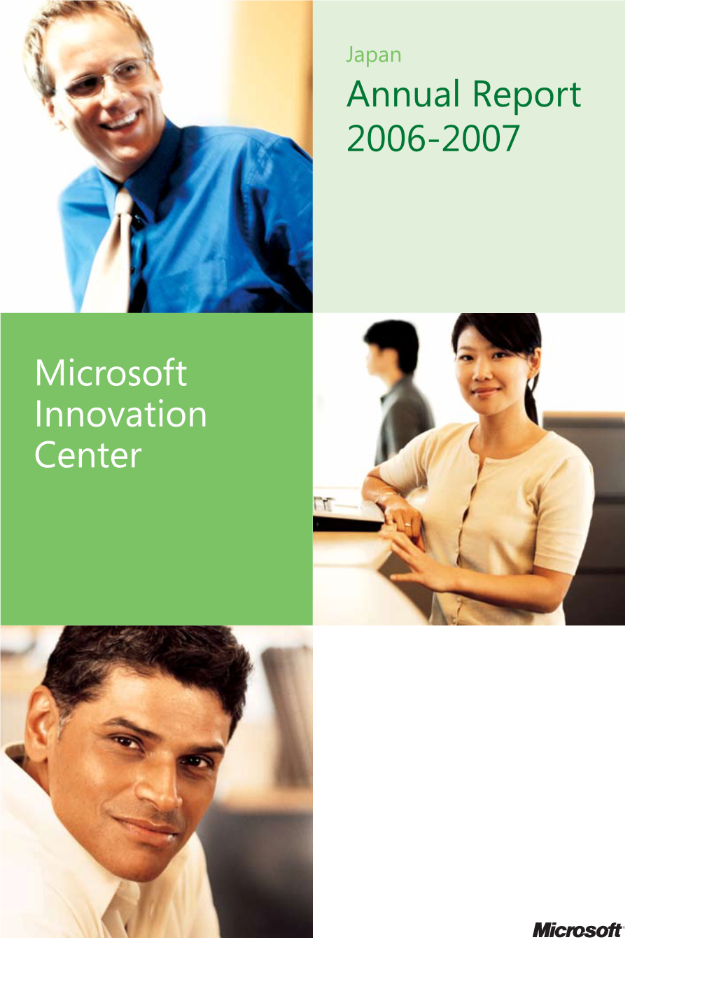 Annual Report 2006-2007 Microsoft Innovation Center