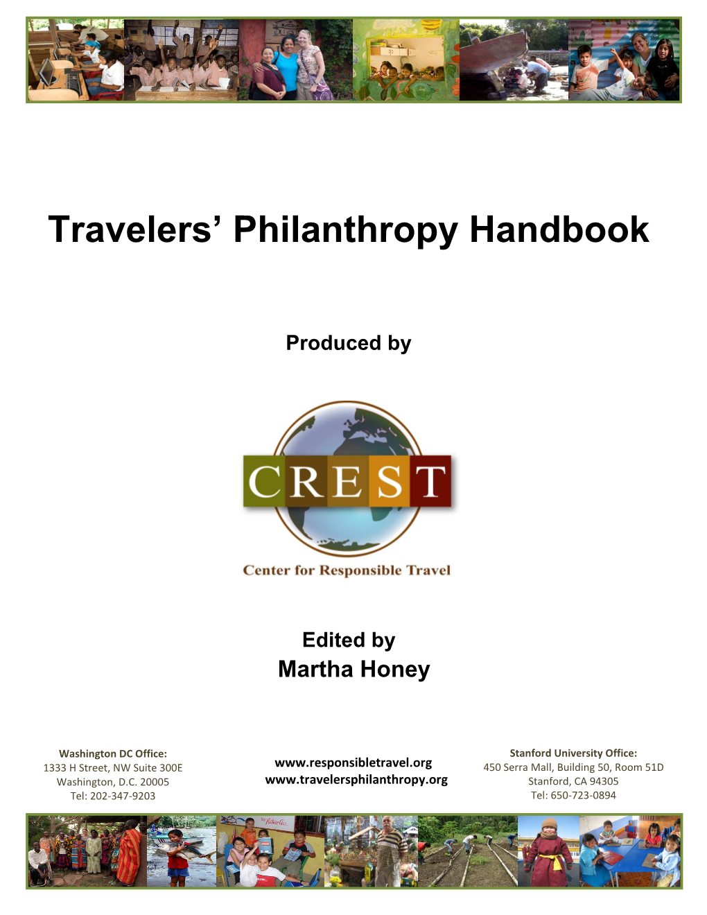 Travelers' Philanthropy Handbook