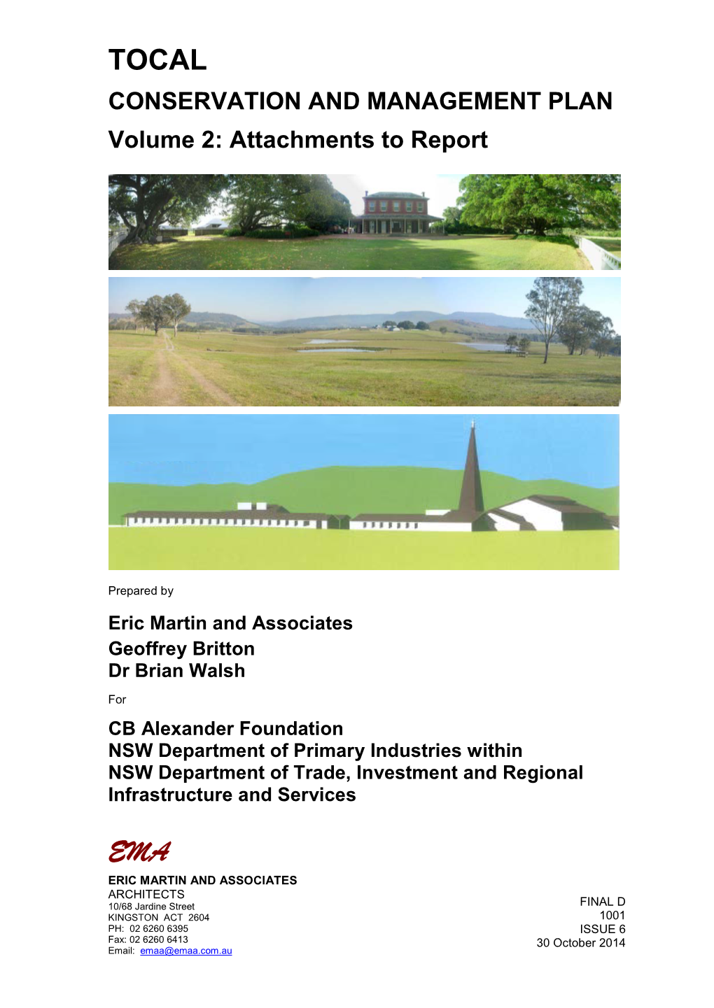 Tocal Conservation and Management Plan Volume 2