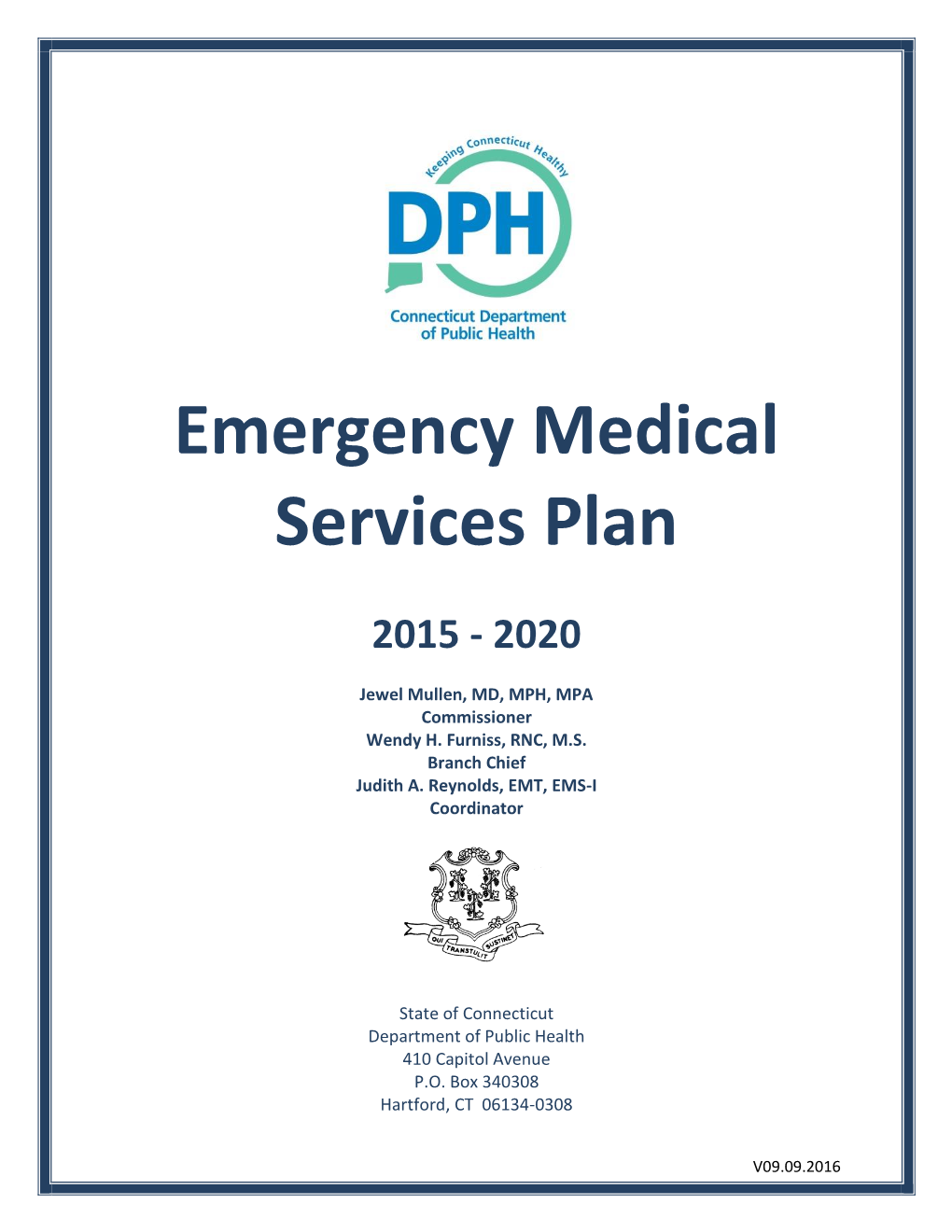 Emergency Medical Services Plan