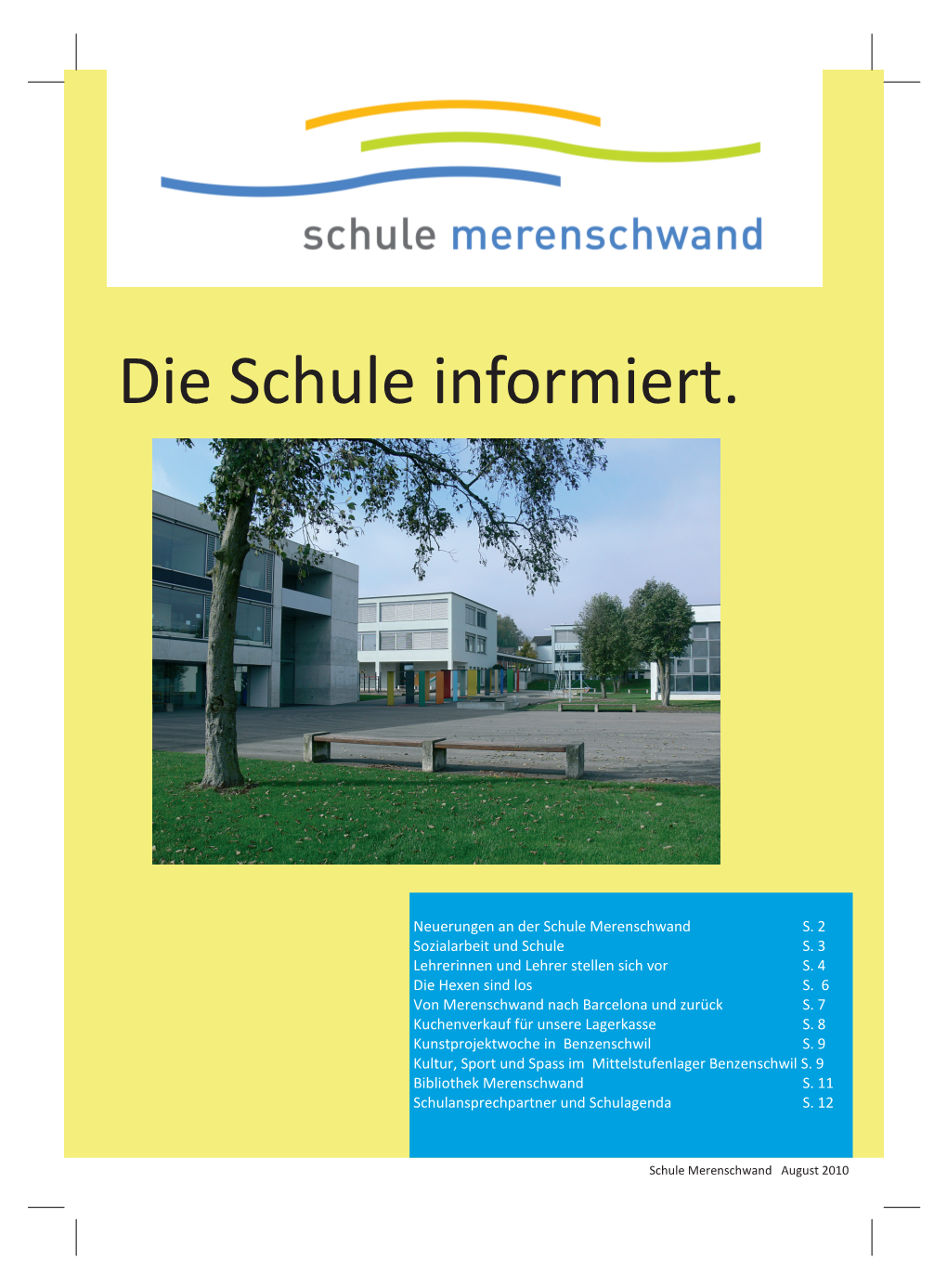 Die Schule Informiert