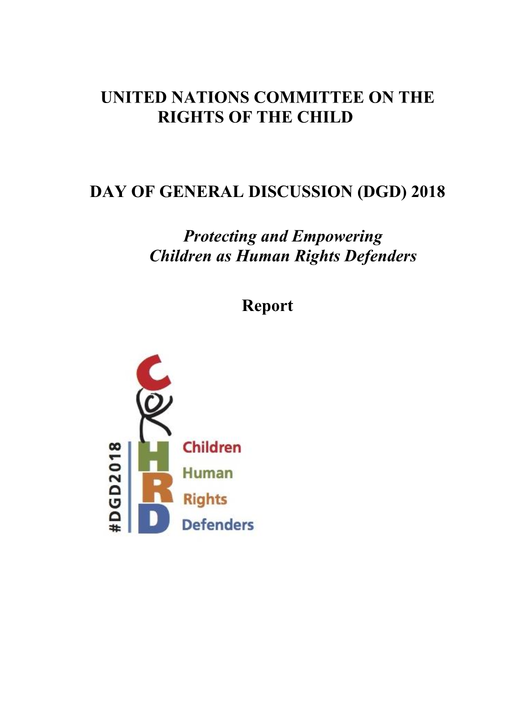 United Nations Committee on the Rights of the Child Day