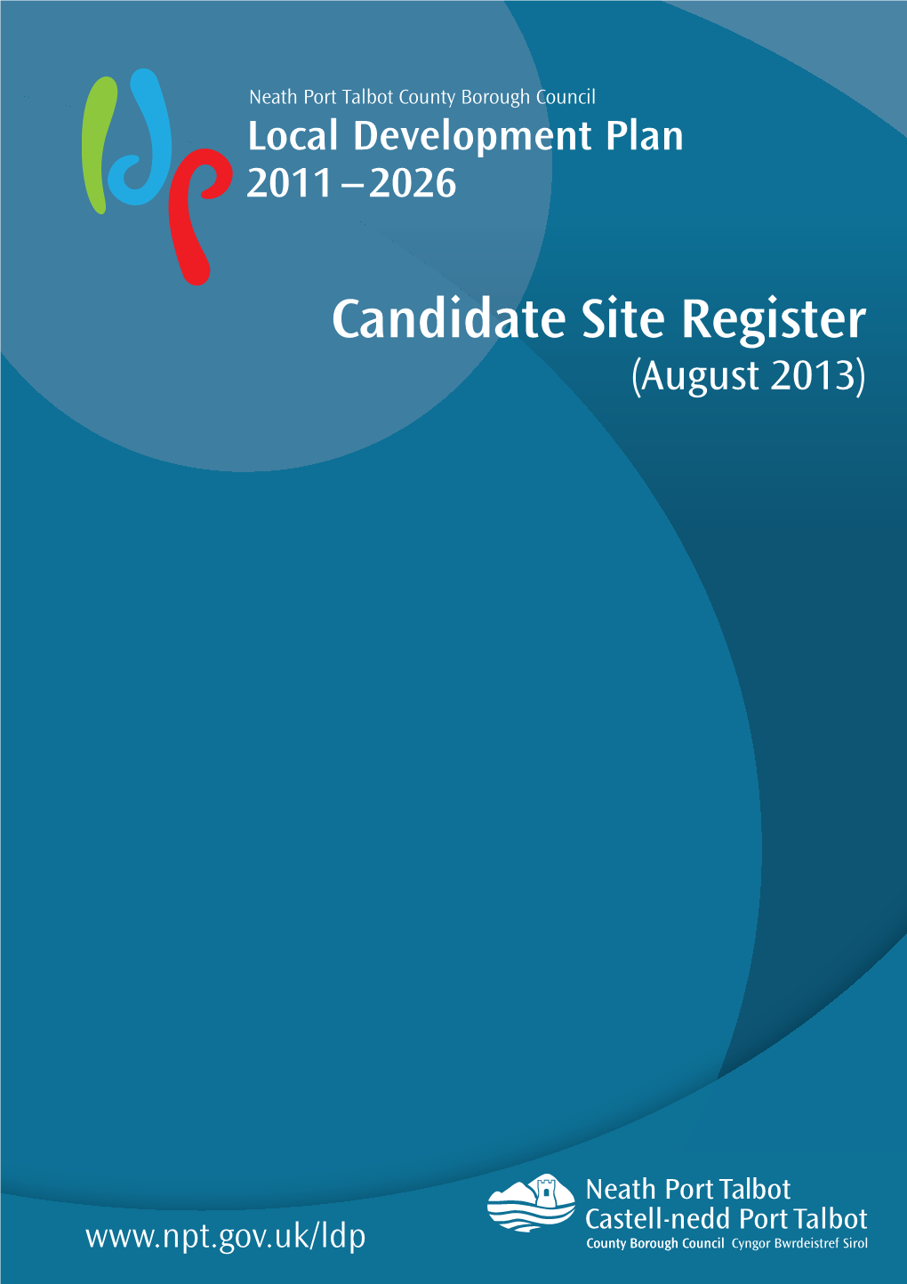 Candidate Site Register (August 2013)