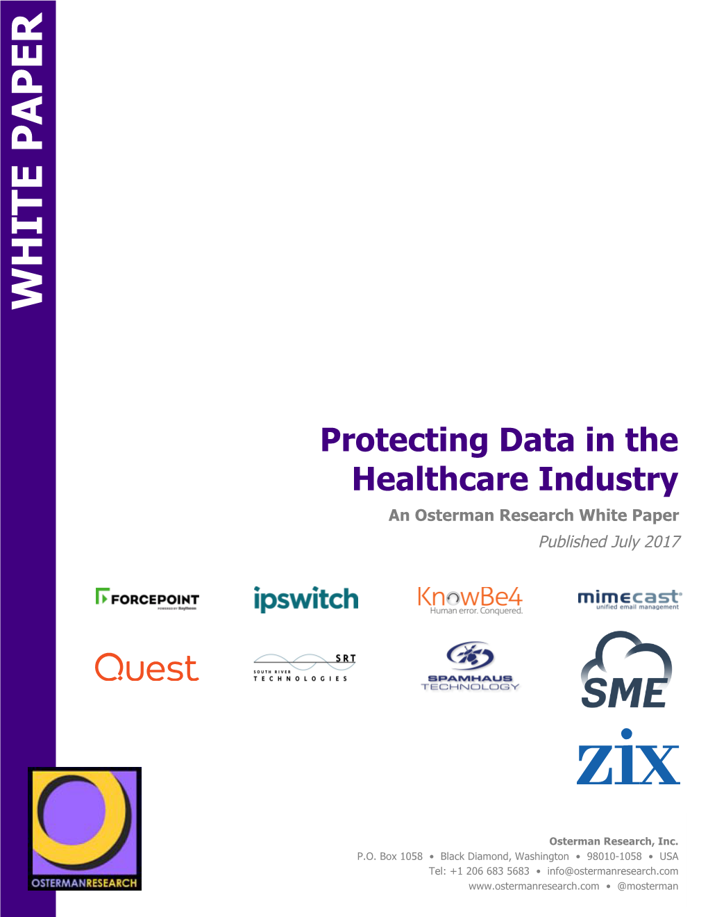 Protecting Data in the Healthcare Industry