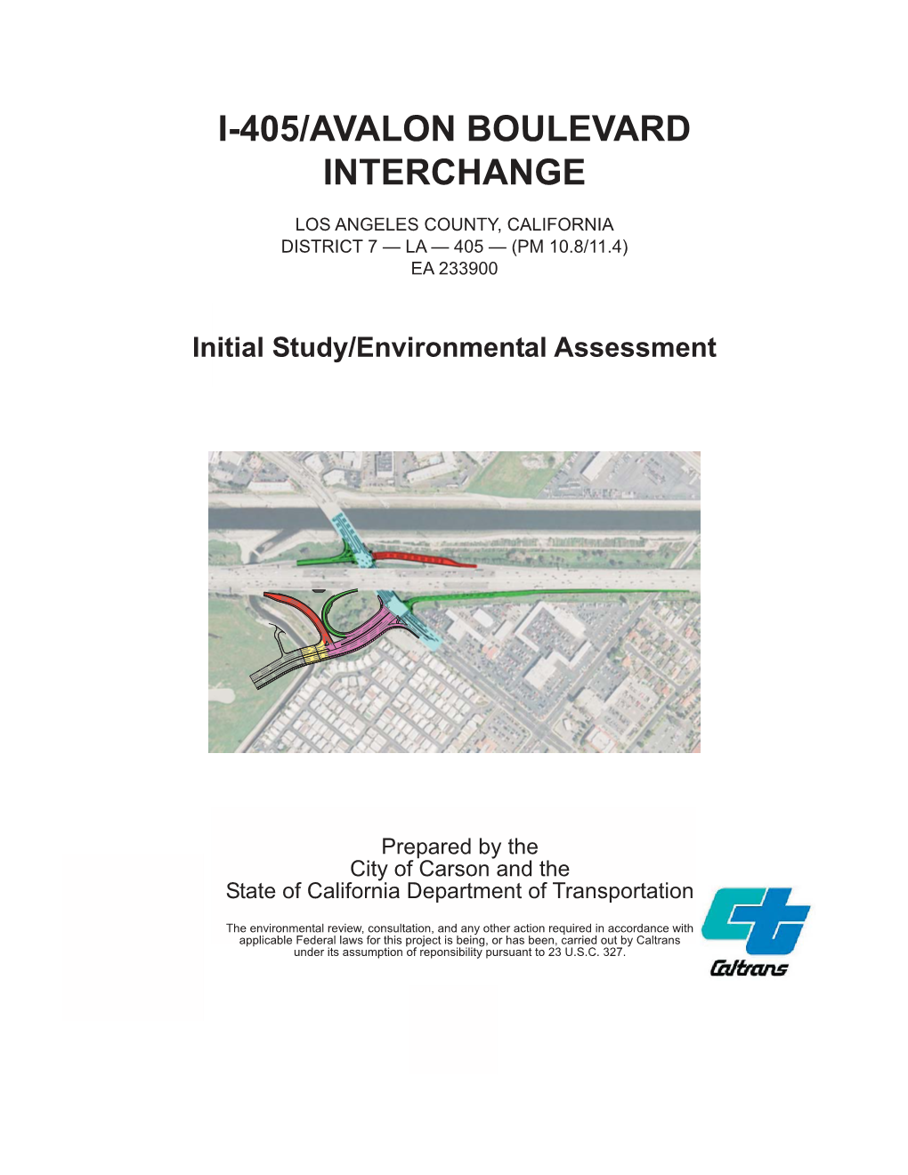 I-405/Avalon Boulevard Interchange