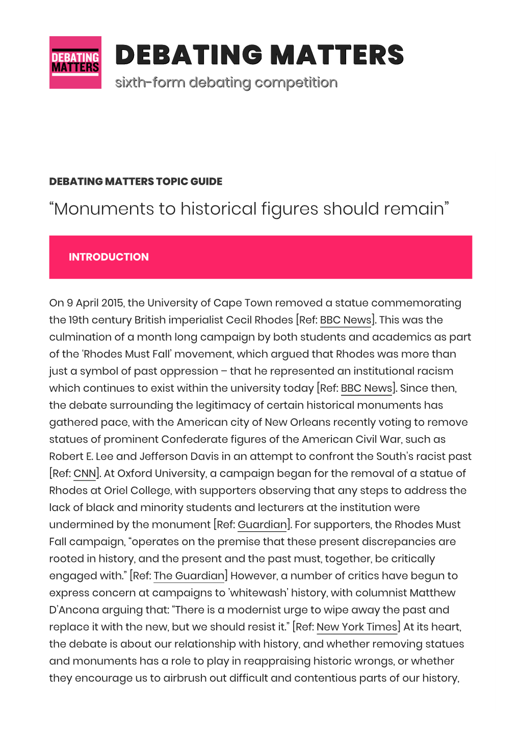 Monuments-To-Historical-Figures-Should-Remain-–-Debating-Matters-Topic-Guide.Pdf