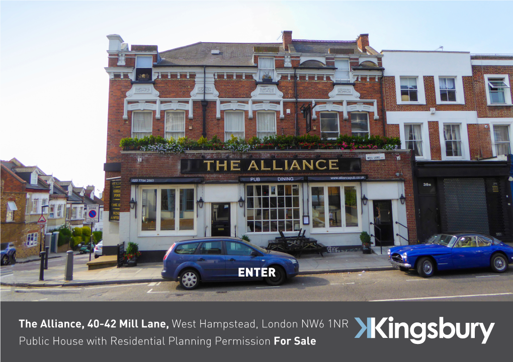 The Alliance, 40-42 Mill Lane, West Hampstead, London NW6 1NR