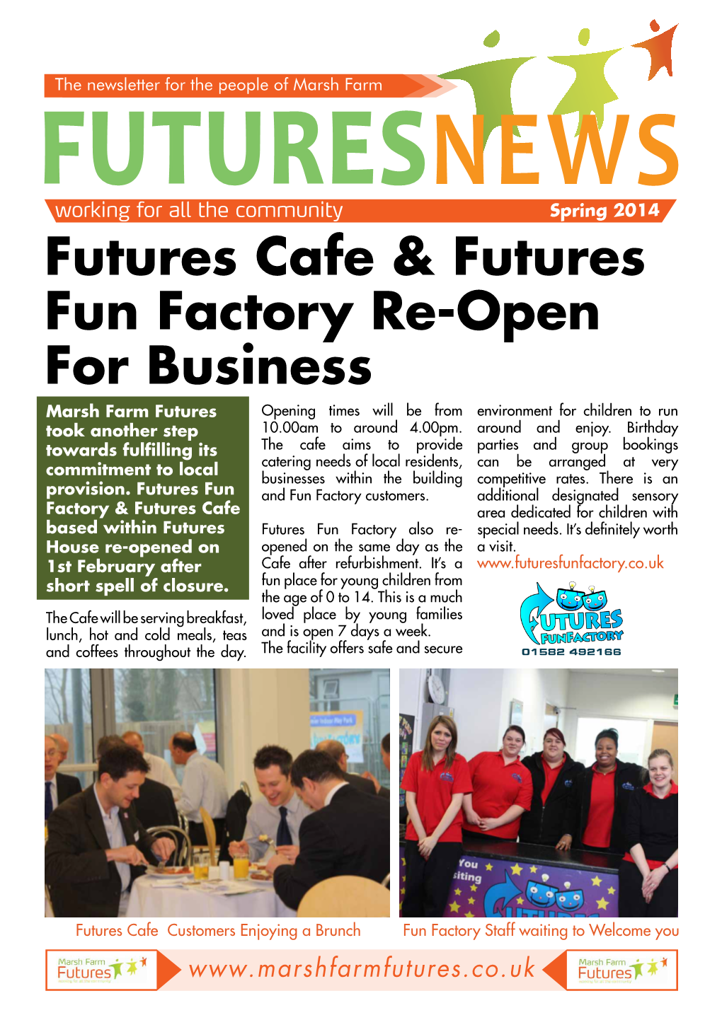 Futures Cafe & Futures Fun Factory Re-Open for Business