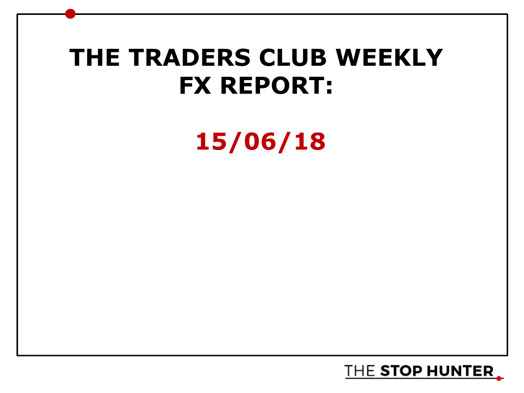 The Traders Club Weekly Fx Report: 15/06/18