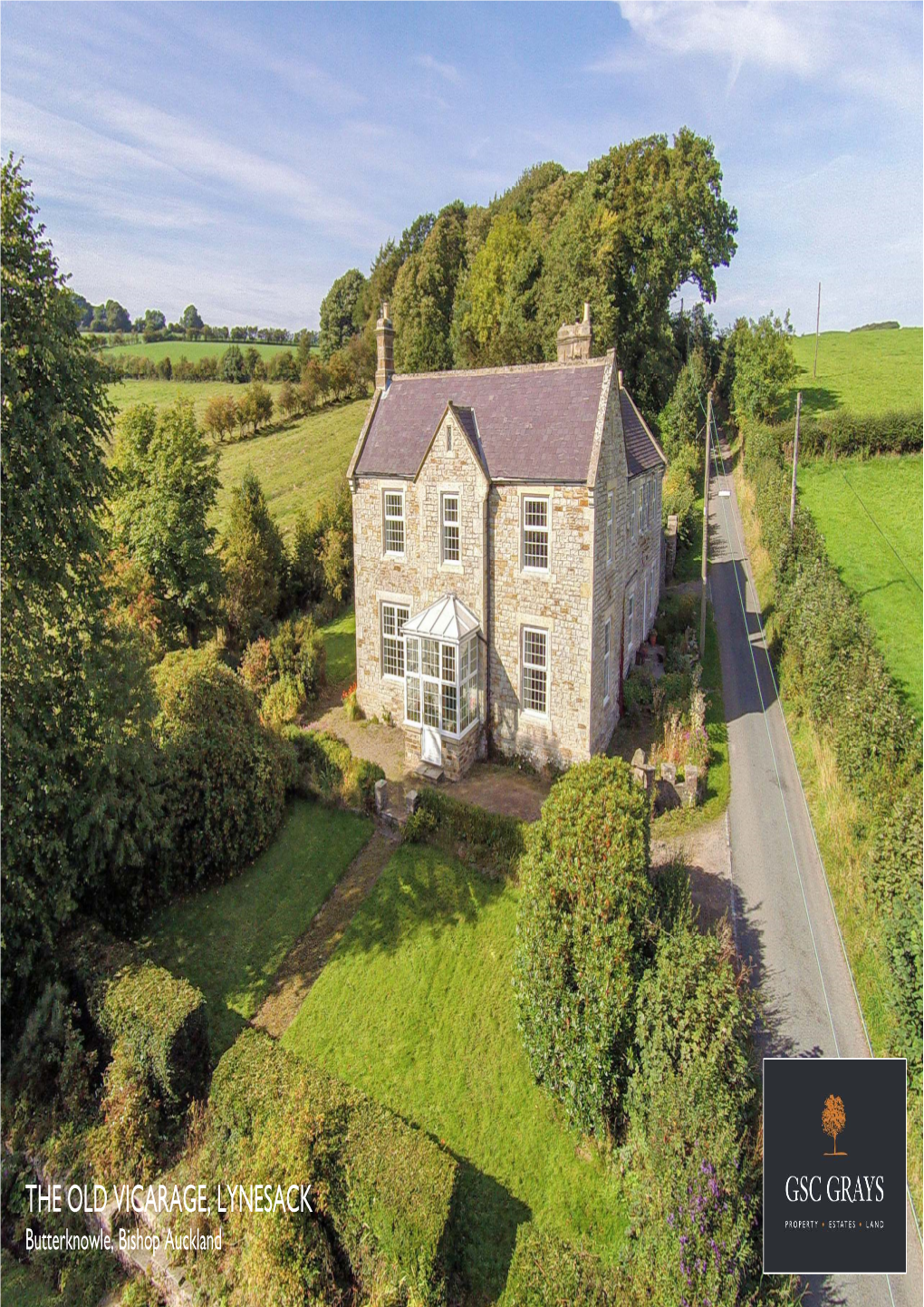 THE OLD VICARAGE, LYNESACK Butterknowle, Bishop Auckland