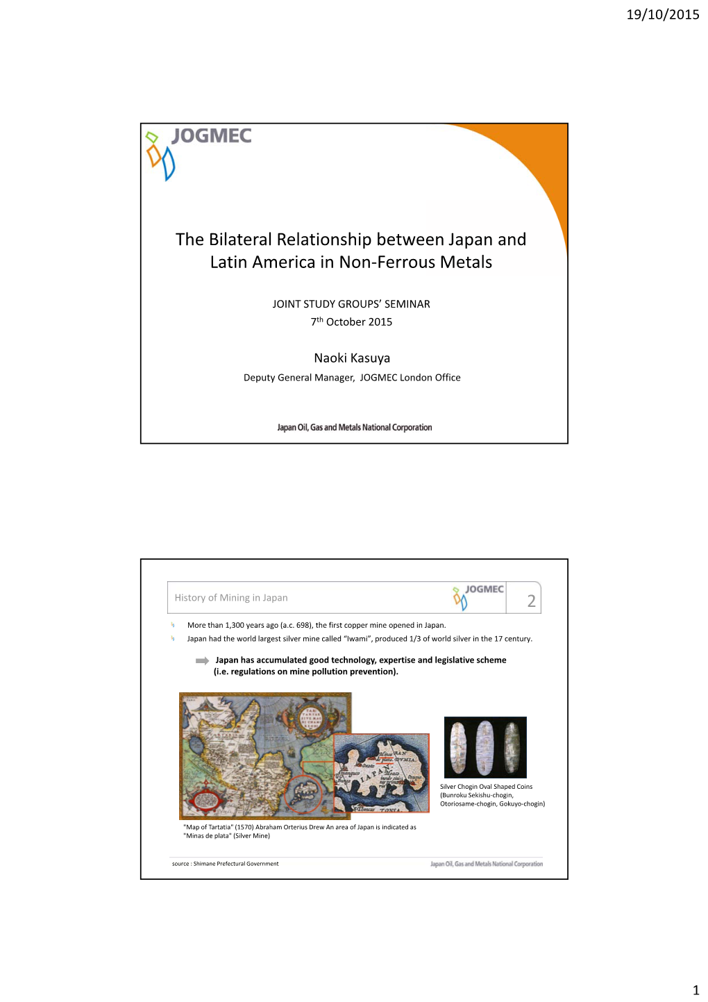 The Bilateral Relationship Between Japan and Latin America in Non‐Ferrous Metals