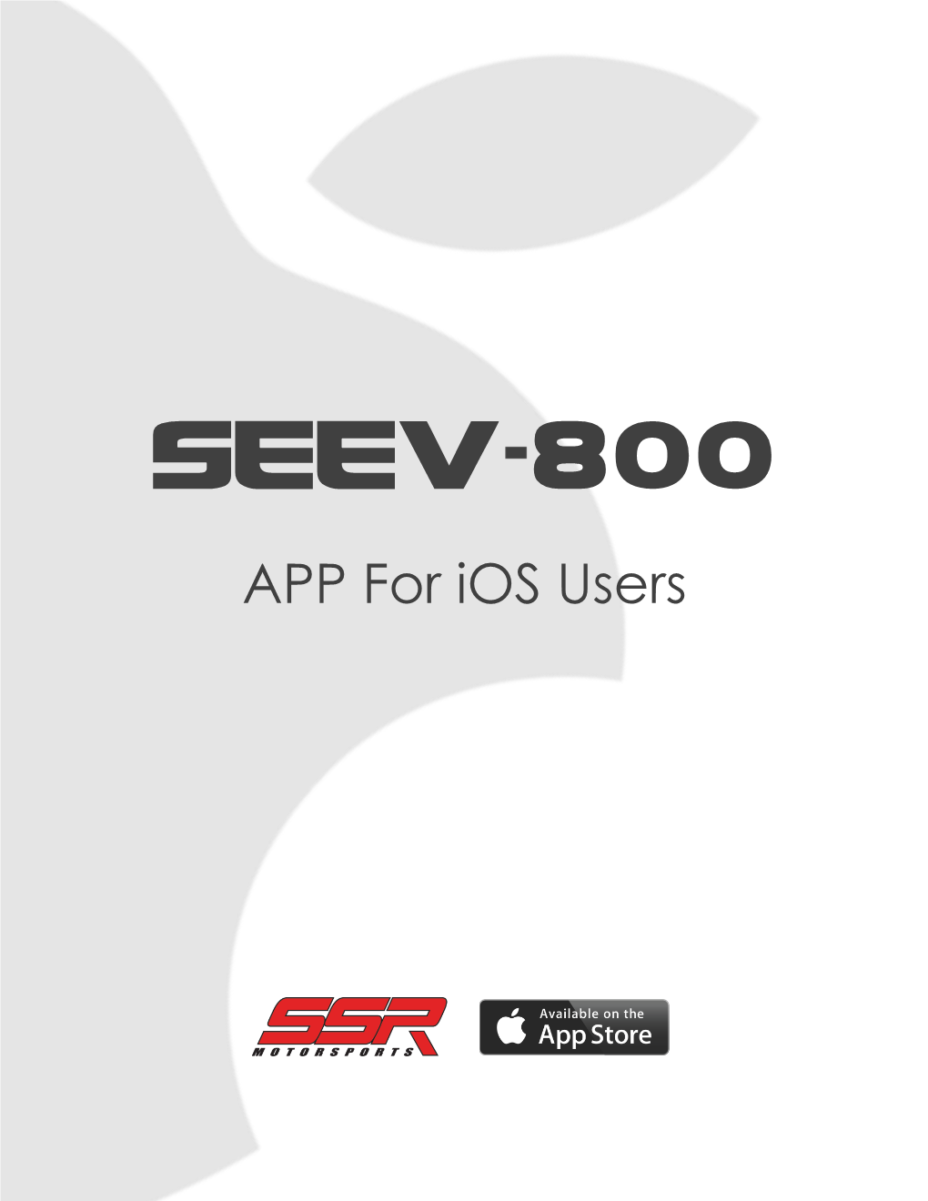 SEEV App for Ios Users
