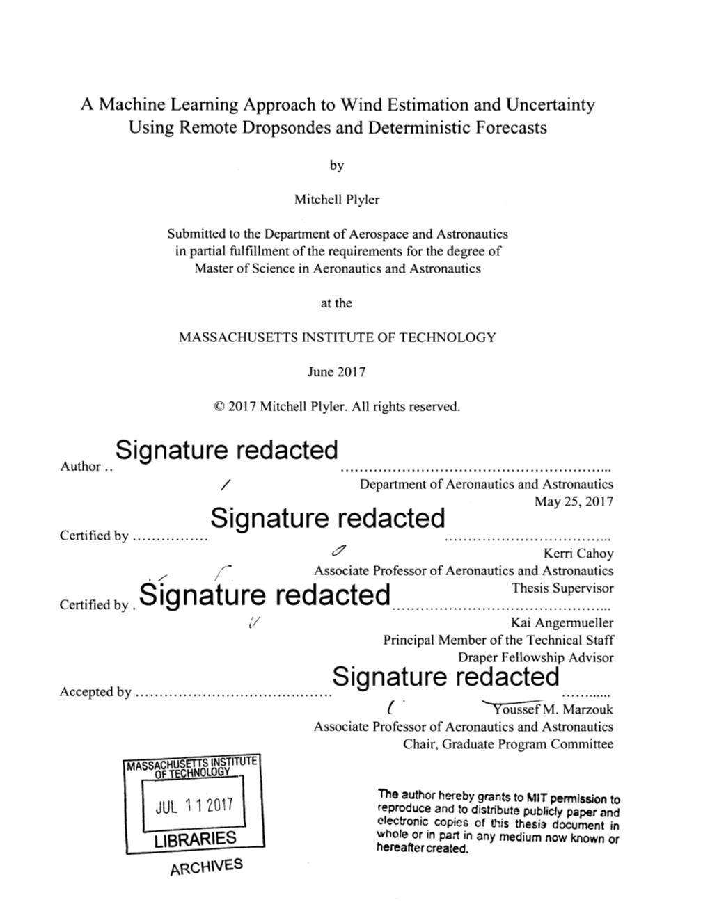 Signature Redacted 3Ture Redacted