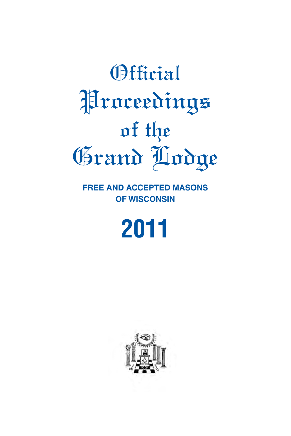 Proceedings Grand Lodge