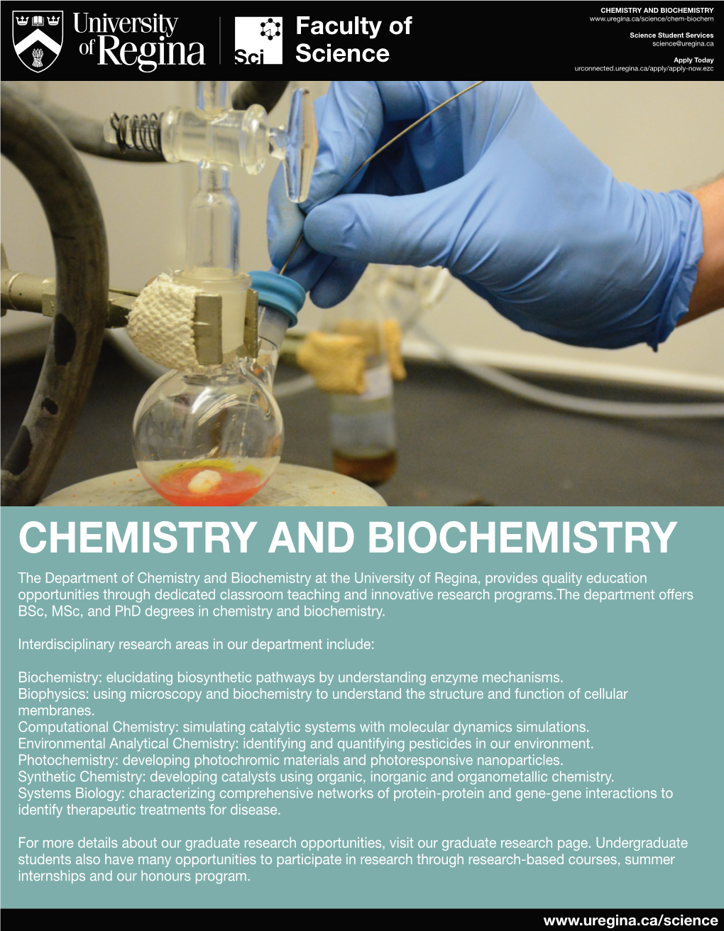 Chemistry and Biochemistry Information