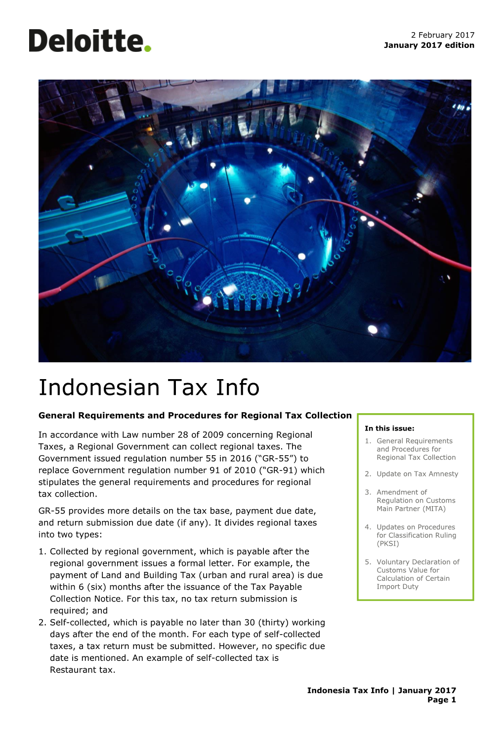 Indonesian Tax Info