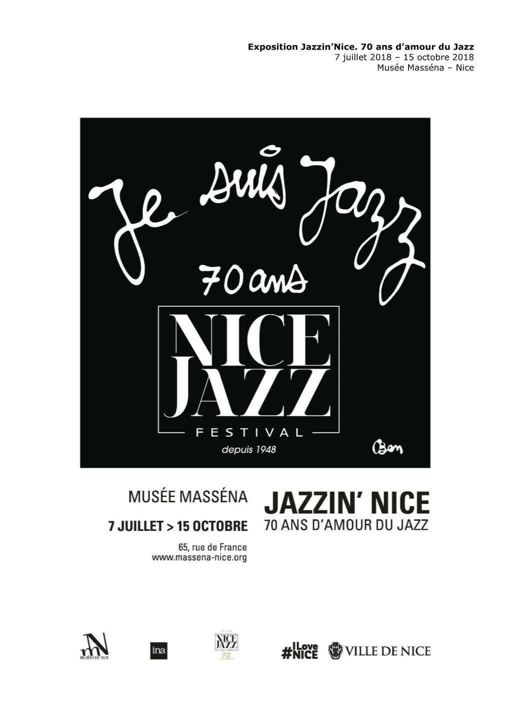Jazz in Nice 2018