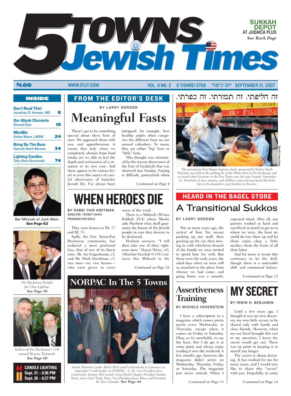 The 5 Towns Jewish Times